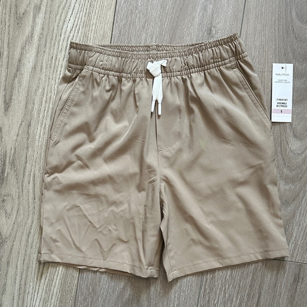 Nautica Kids Tan Shorts
